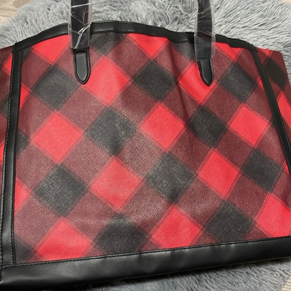 Victoria’s Secret red plaid tote - Picture 5 of 5